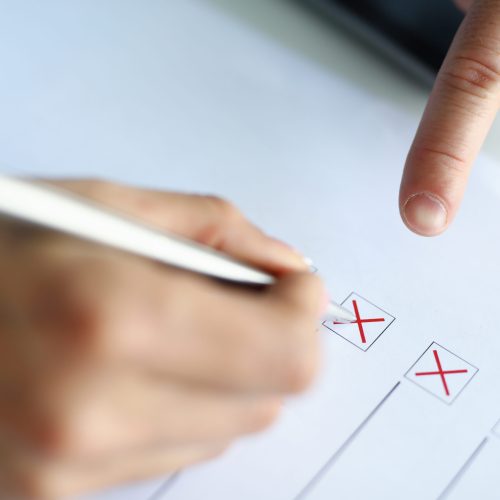 Analysis of business direction strategy. Health test medical test. Professional approach to hiring staff